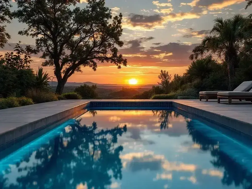 above ground pool setup for a family home close to Auburn Meadows Park in Calgary